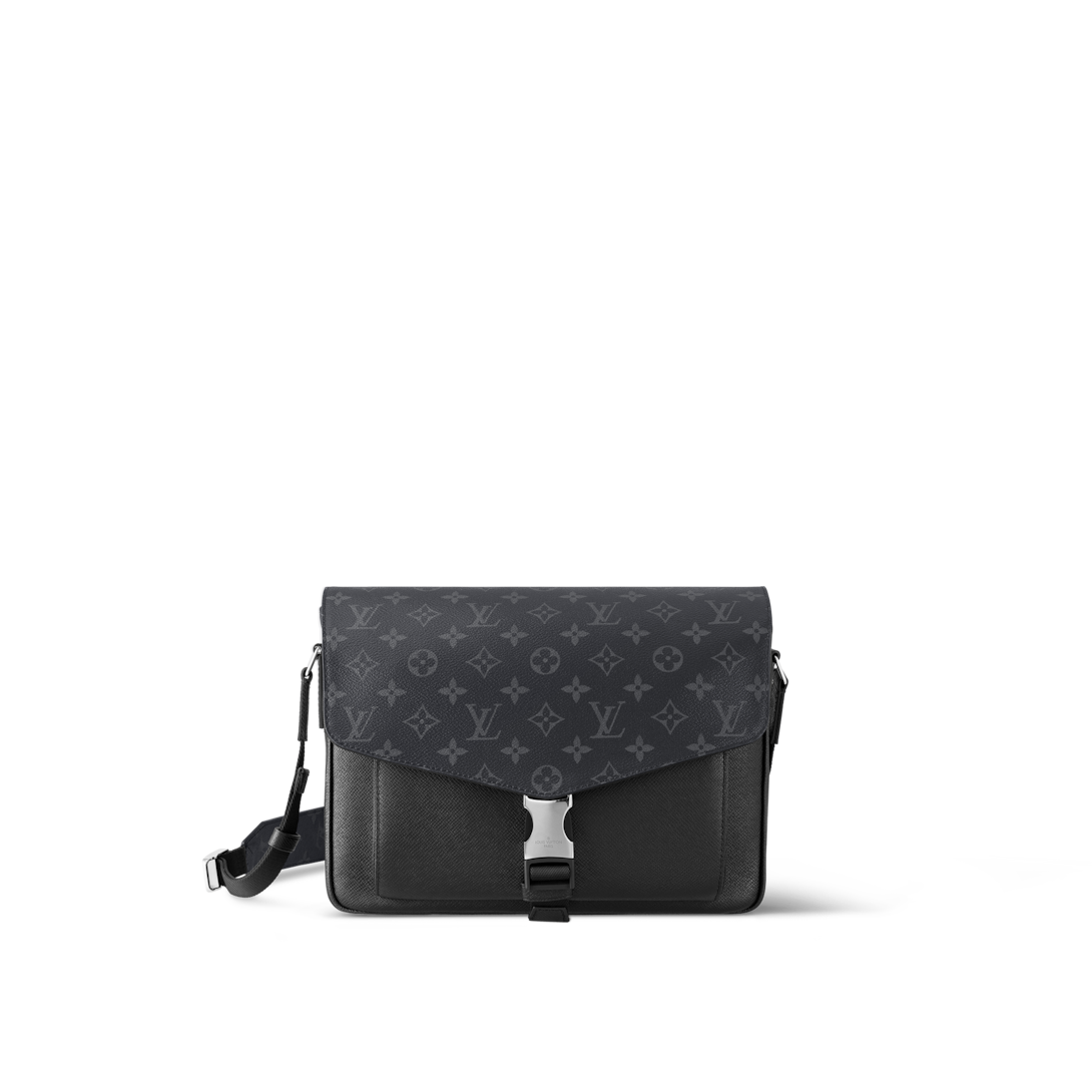 lv man bag black