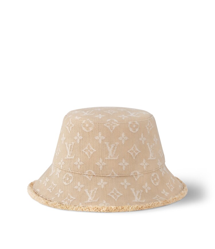 Monogram Denim Bucket Hat S00 - Accessories M7594S | LOUIS  display picture 1