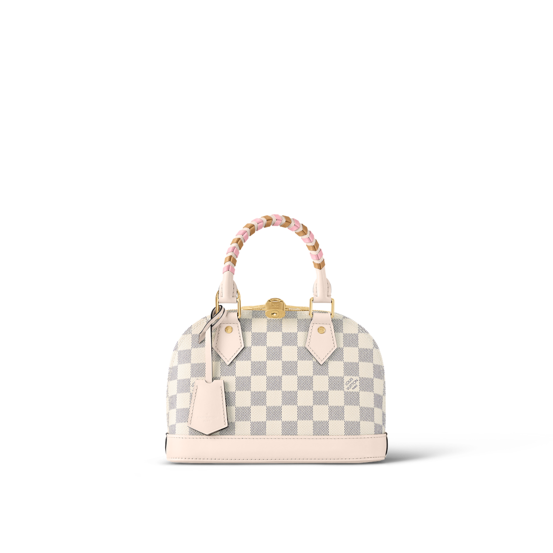 louis vuitton alma bb damier azur