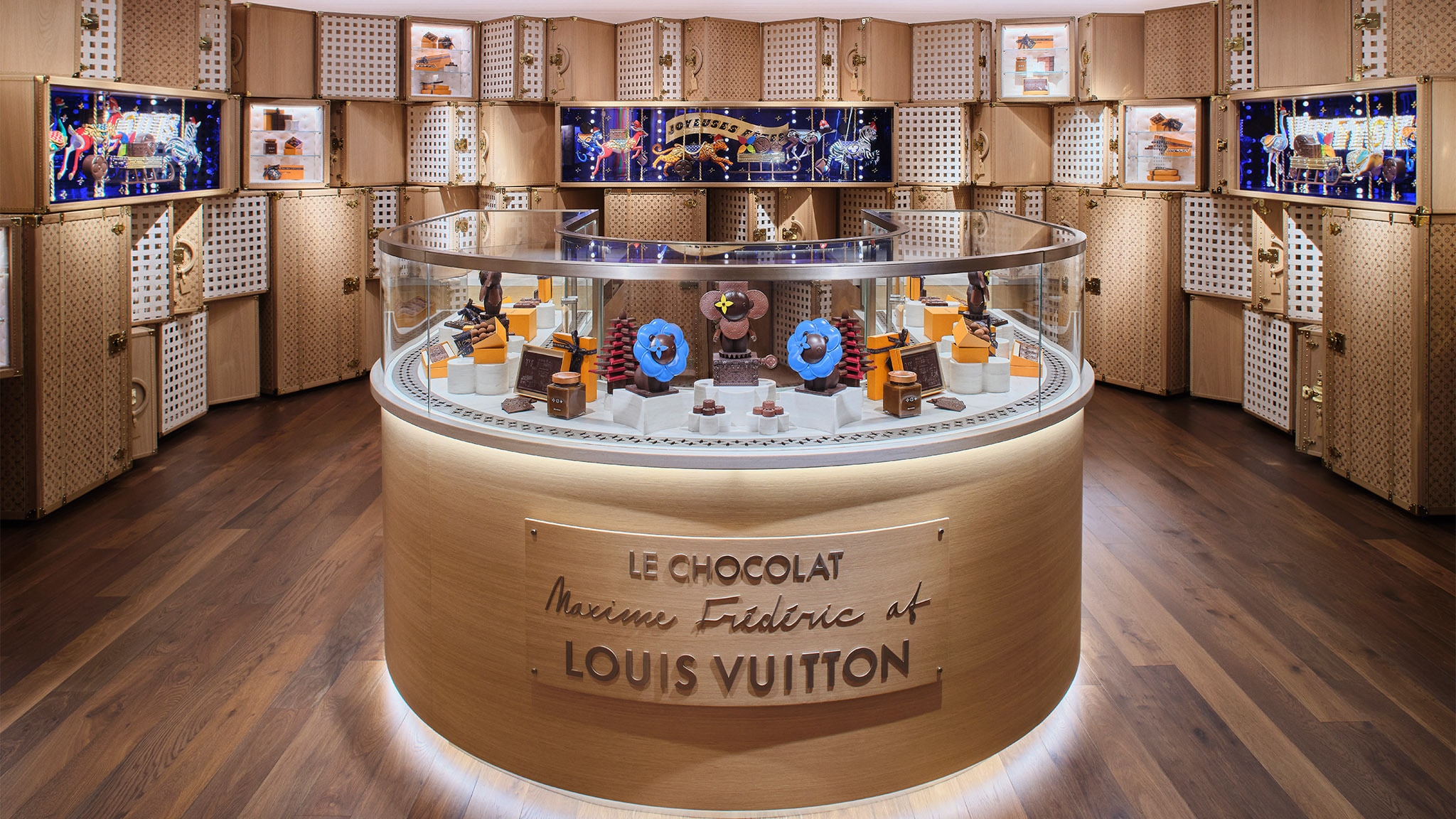 Le Chocolat Maxime Frédéric at Louis Vuitton Store in New York