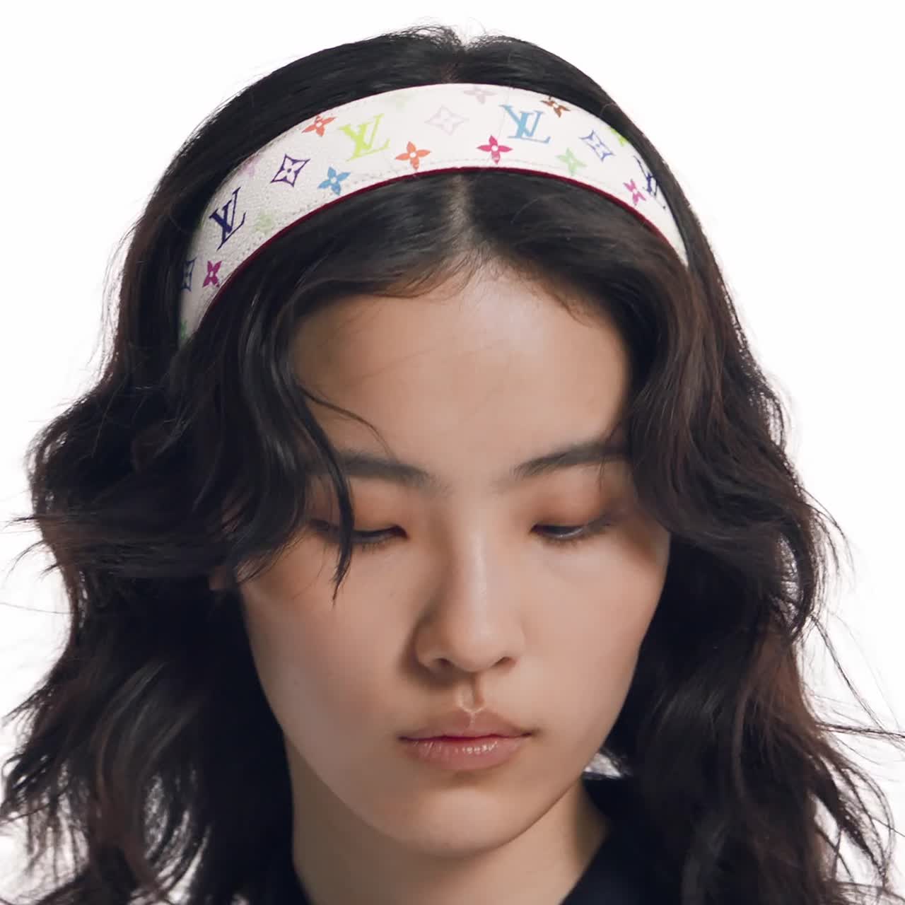 LV x TM Monogram Multicolor LV Outline Headband S00 - Accessories