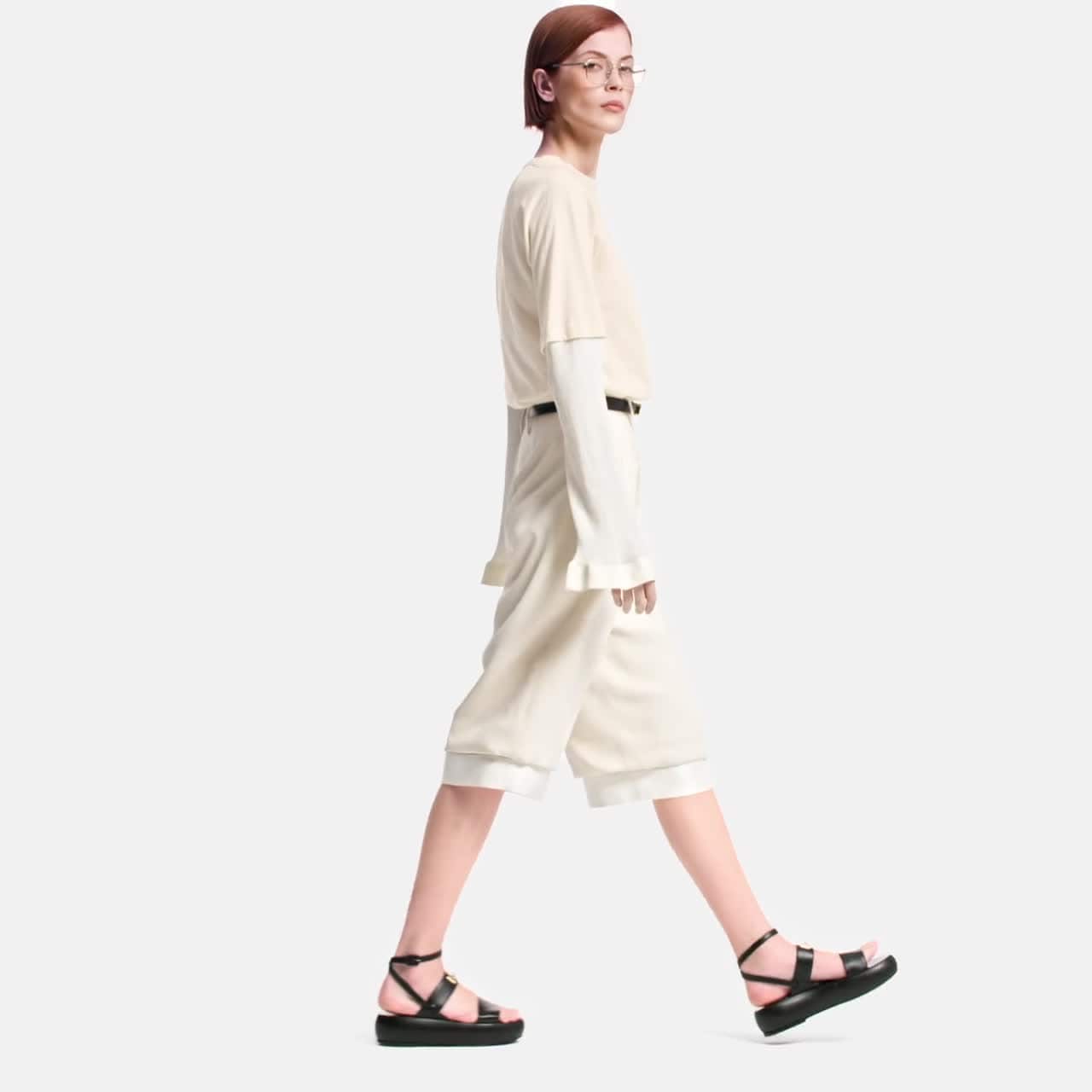 Swing Lock Platform Sandal - Shoes 1AJYDM | LOUIS VUITTON