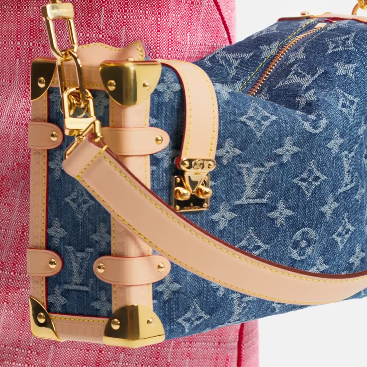 Side Trunk MM Monogram Denim - Women Bags M27450 | LOUIS VUITTON