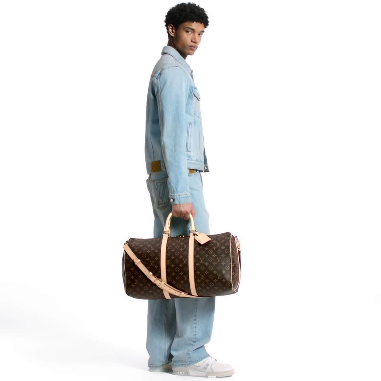 Keepall Bandoulière 50 Monogram Canvas - Travel Bags and Rolling